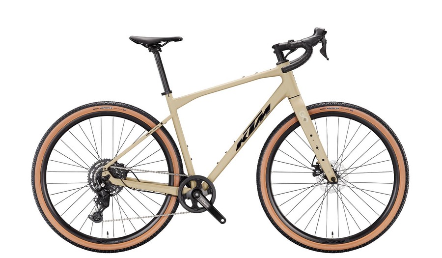 VÉLO GRAVELATOR 30 GRIS-BEIGE MAT 26 KTM — aperçu général