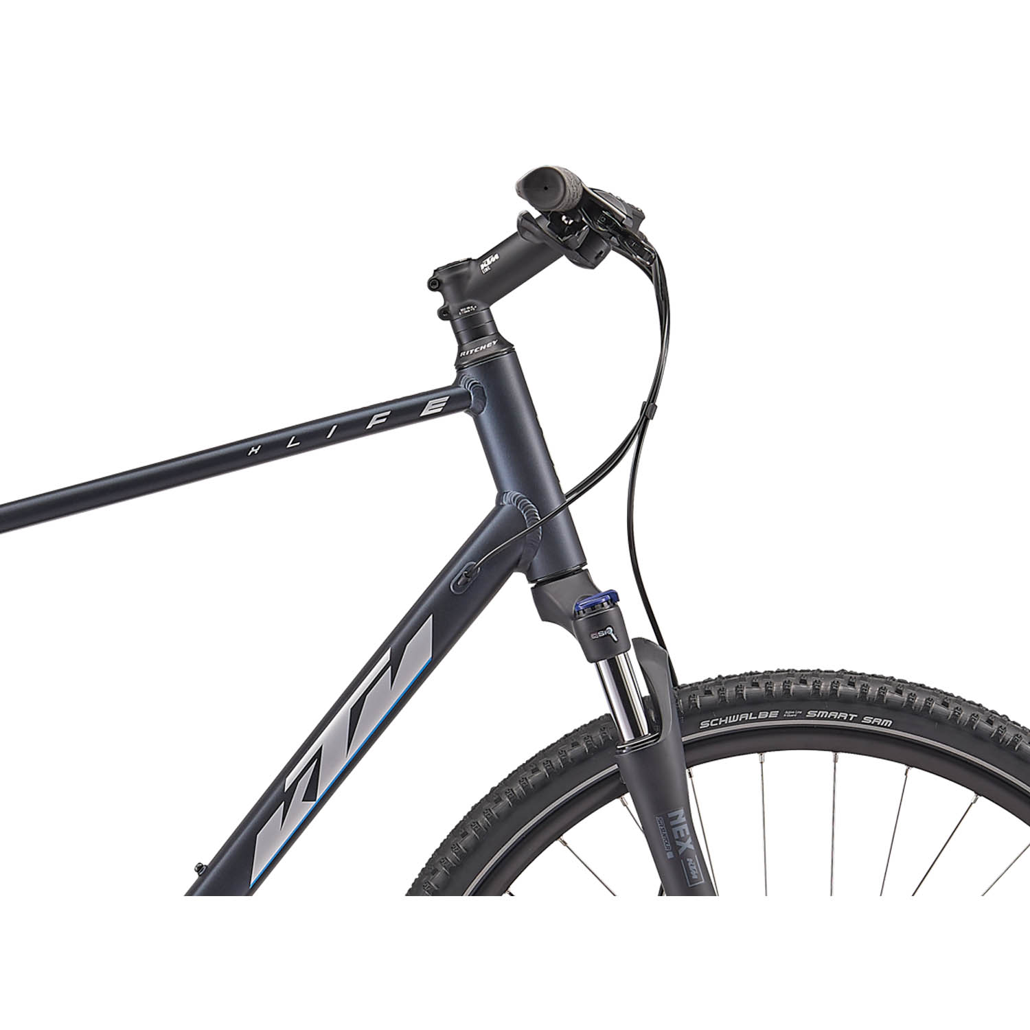 KTM X-LIFE ROAD BIKE — rear view