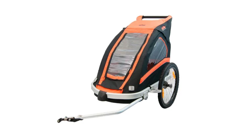 ATRELADO TRANSPORTE CRIANÇAS KTM — vista geral