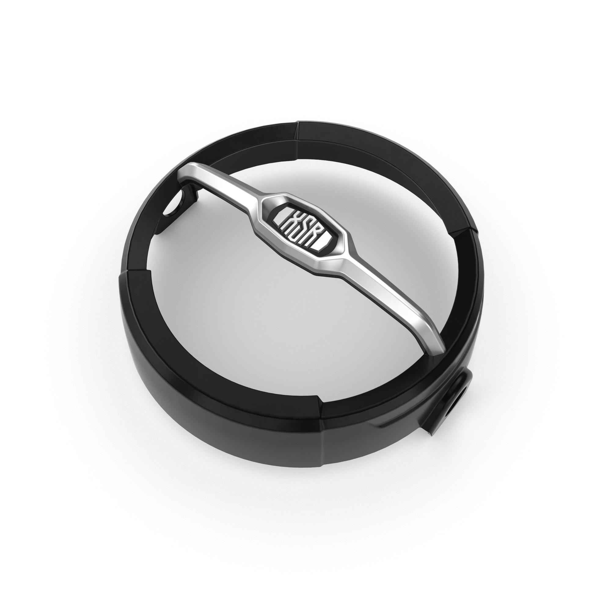 PROTEÇÃO DE FAROL AO ESTILO RETRO YAMAHA — vista geral
