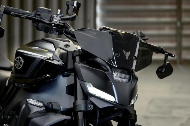 VIDRO DEFLETOR YAMAHA — vista geral