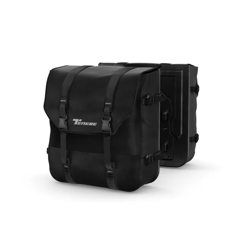 CONJUNTO DE MALAS LATERAIS FLEXÍVEIS YAMAHA — vista geral