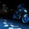 MOTO YAMAHA MT-07 — sur route (couverture)
