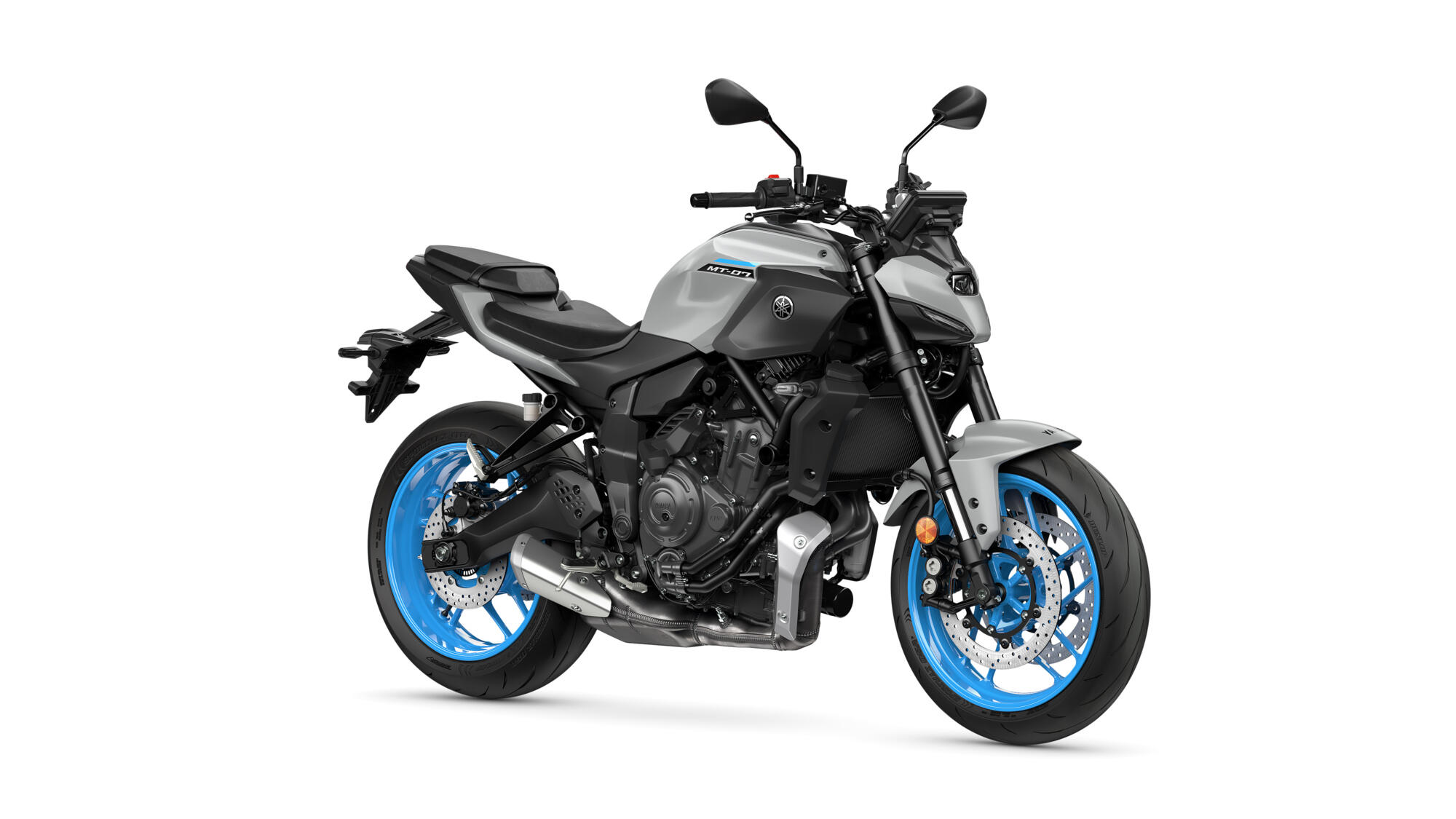 MOTO YAMAHA MT-07 — vue de face