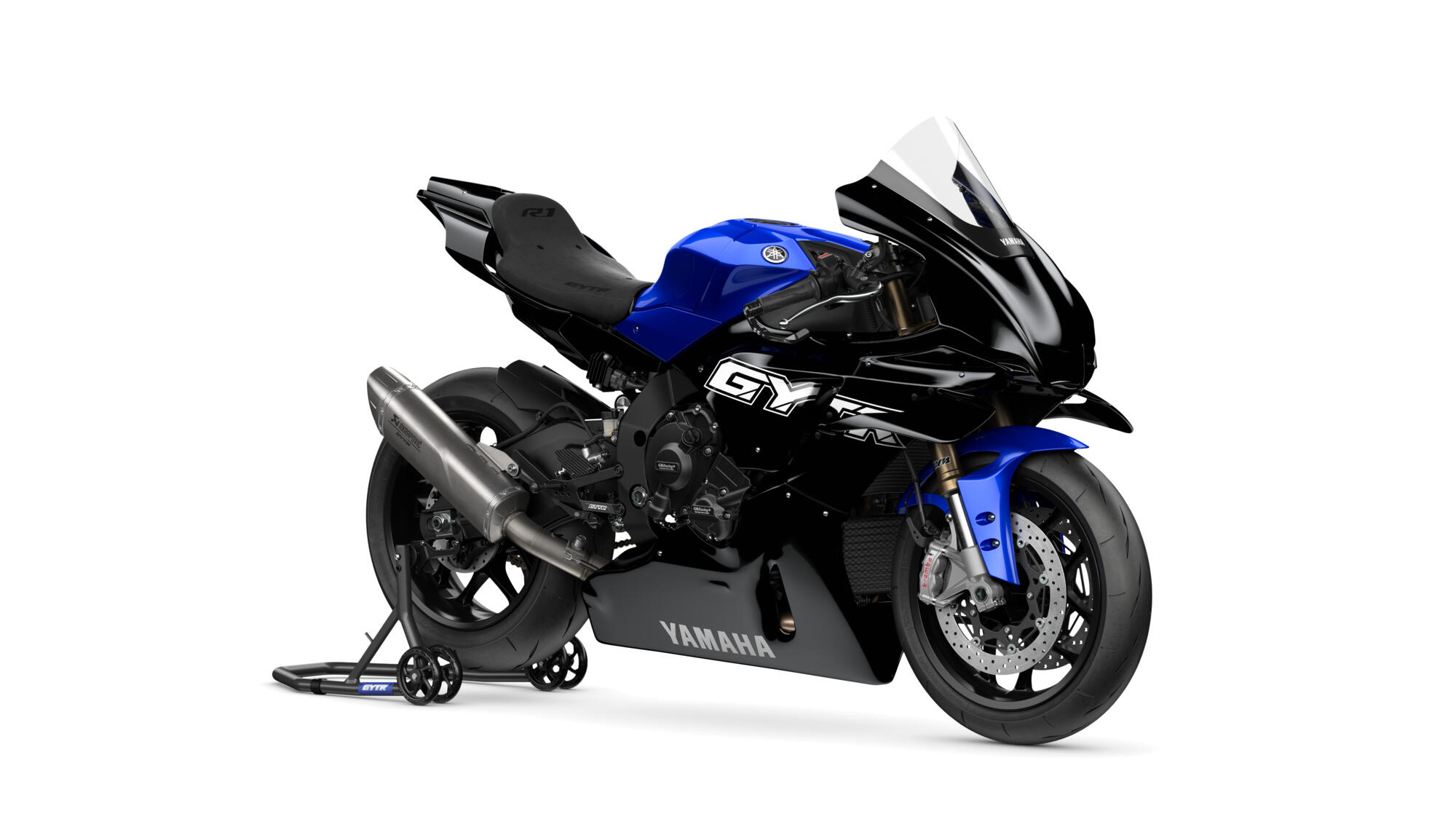 MOTO R1 GYTR YAMAHA — estudio frontal
