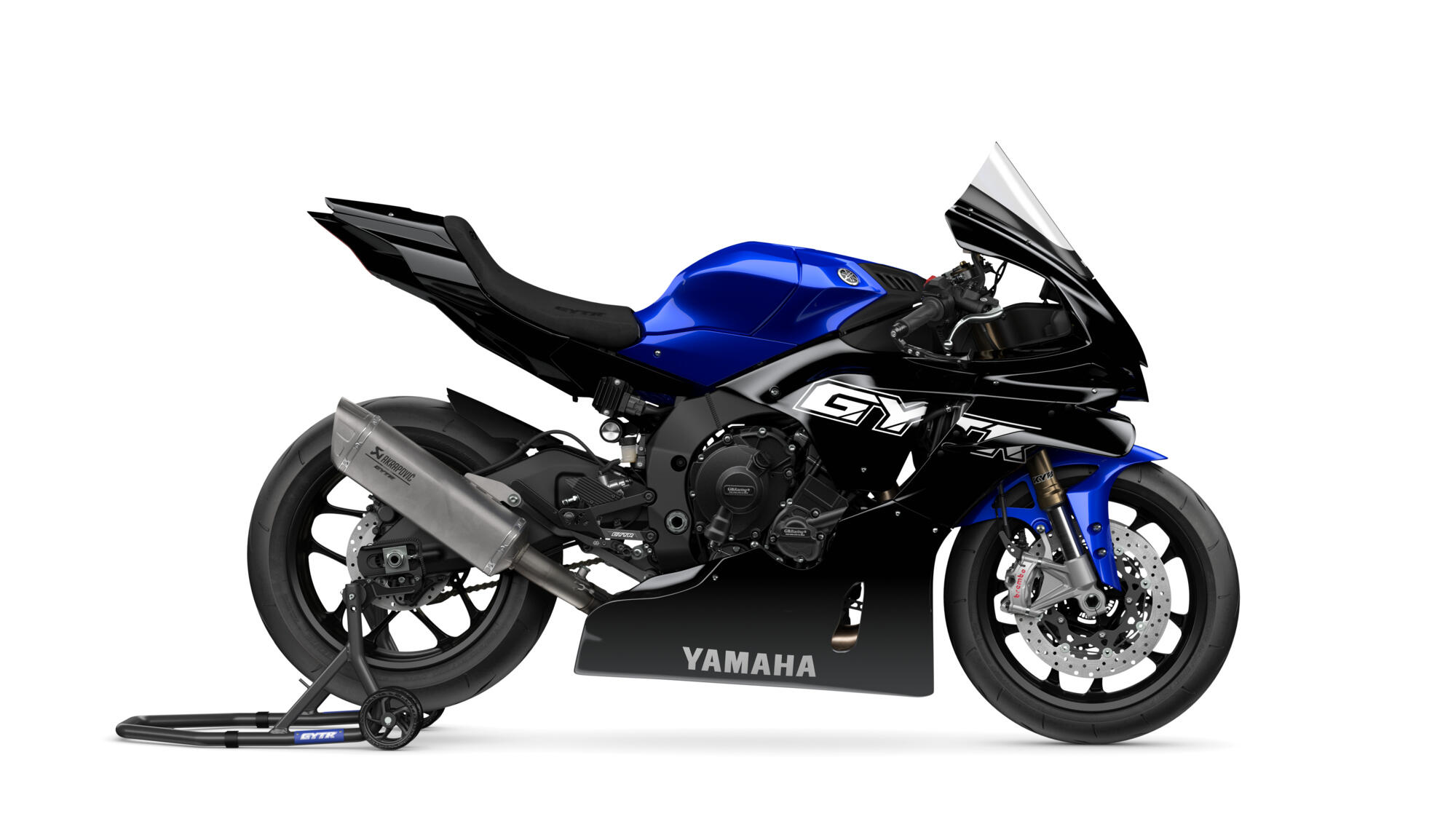 MOTO R1 GYTR YAMAHA — estudio lateral