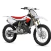 MOTO YZ125 70TH ANNIVERSARY EDITION YAMAHA — estudio frontal