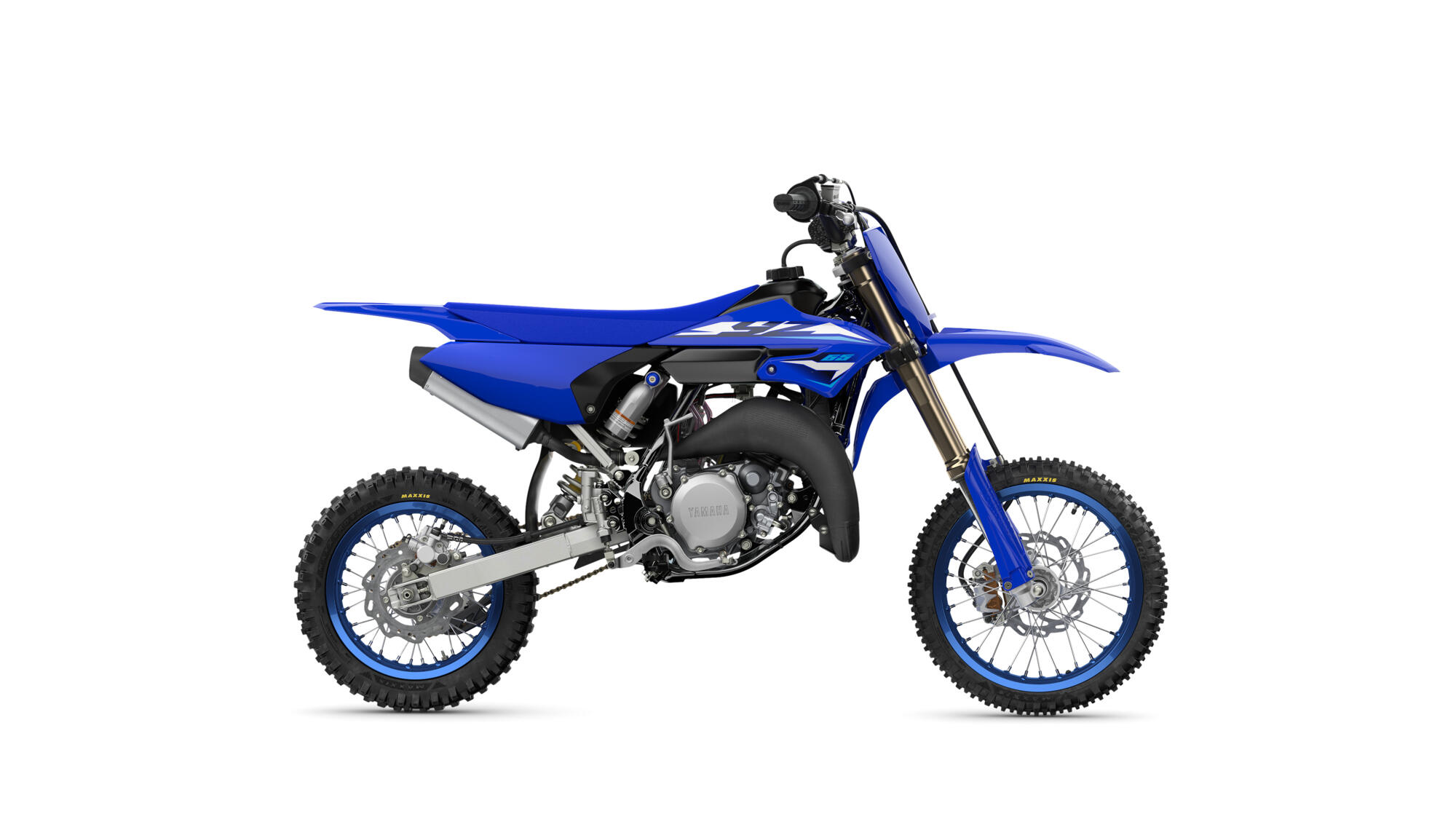 MOTO YZ65 YAMAHA — estudio lateral