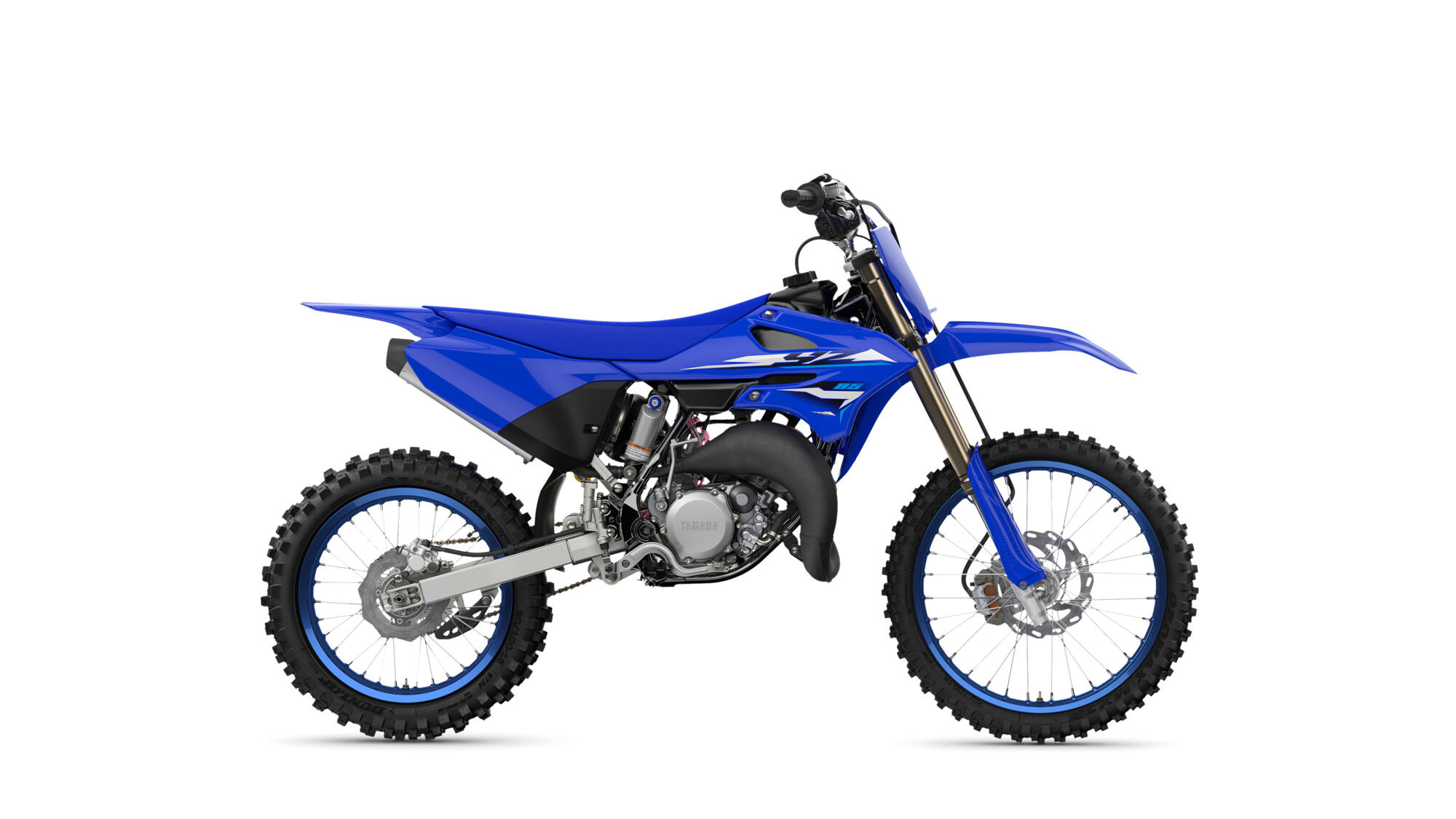 MOTO YZ85 YAMAHA — estudio lateral