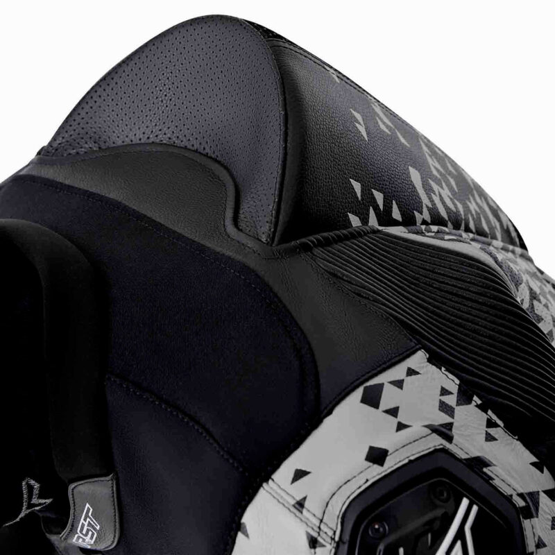Fato de Couro Pro Series D3O Airbag Preto/Prata RST