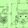 Cadeira de Rodas Eléctrica VORTEX Family — vista 7
