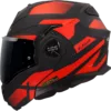 Capacete LS2 ADVANT X Nova Preto/Vermelho Mate