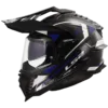 Capacete LS2 EXPLORER CARBON Adventure Azul Brilhante