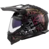 Capacete LS2 PIONEER II Rangi Preto Brilhante