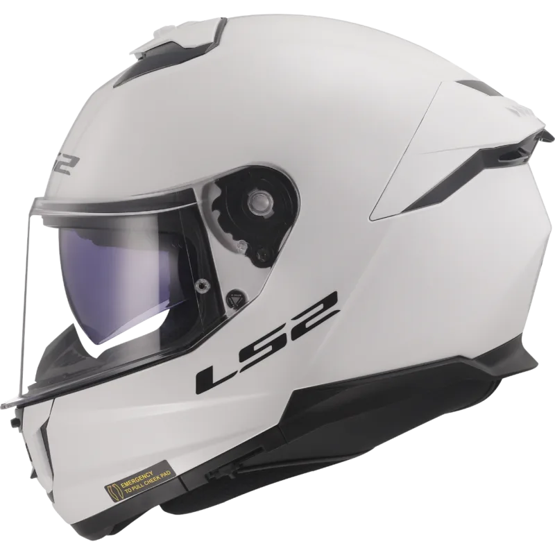 Capacete LS2 STREAM II Branco Brilhante