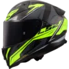 Capacete LS2 VECTOR II CARBON Savage Amarelo Hi-Vis Brilhante