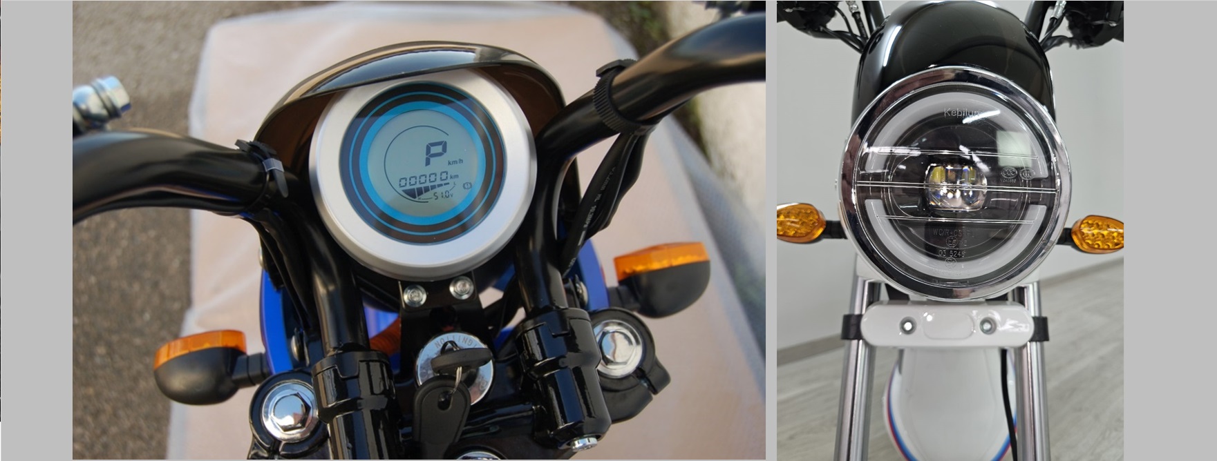 Scooter Eléctrica VORTEX X-One Chumbo — vista 6
